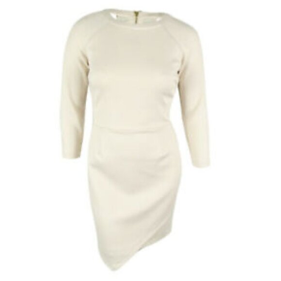 RACHEL Rachel Roy Long Sleeve Cut Out Back Sequined Dress P415 - Picture 1 of 12